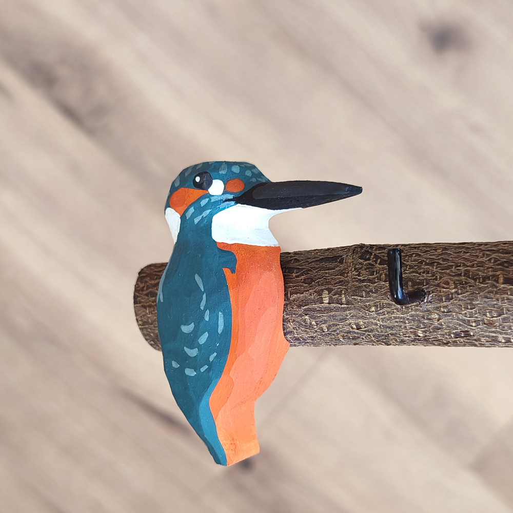 Oiseau Branche Martin pêcheur