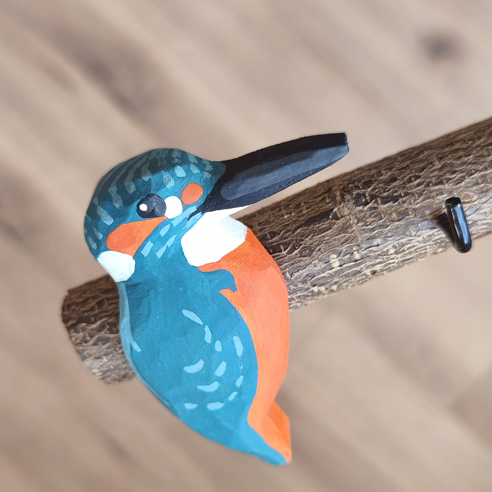 Oiseau Branche Martin pêcheur