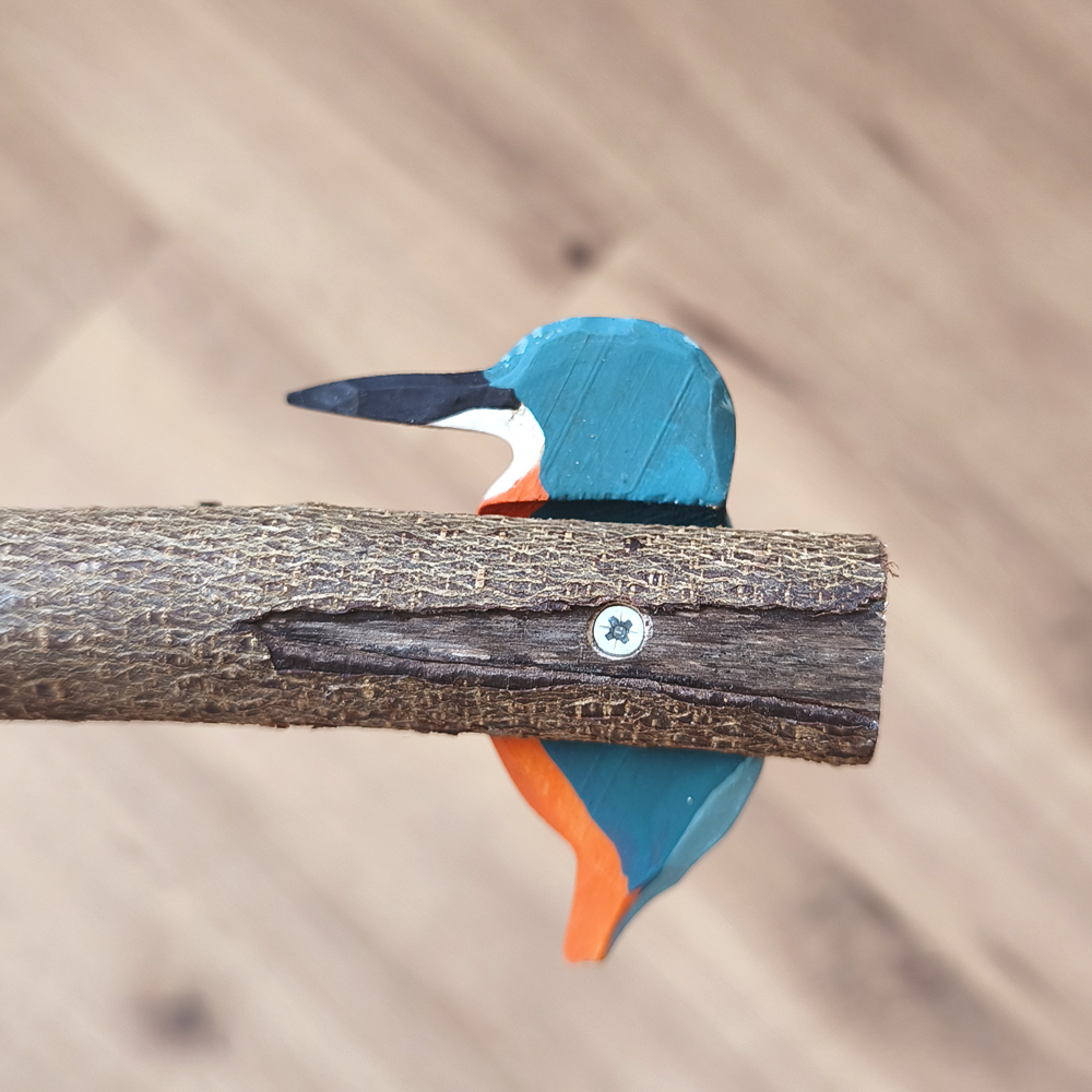 Oiseau Branche Martin pêcheur