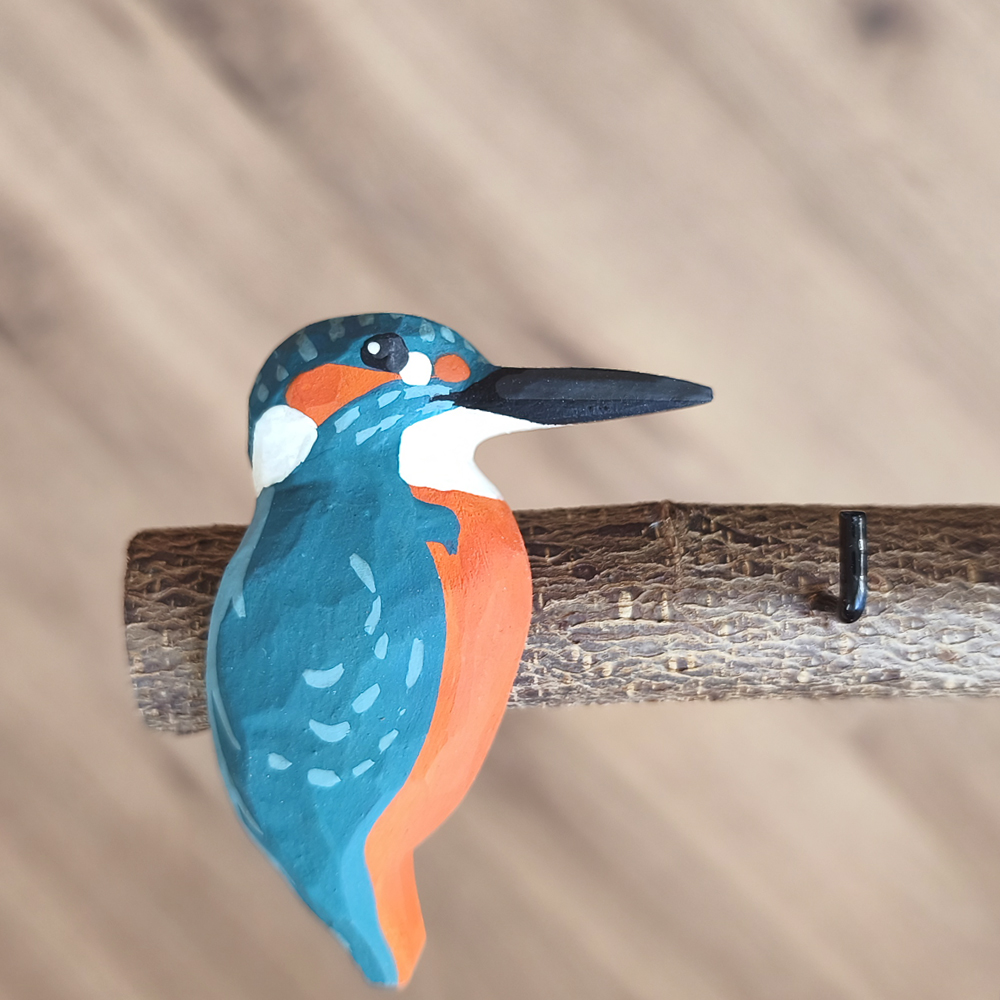 Oiseau Branche Martin pêcheur