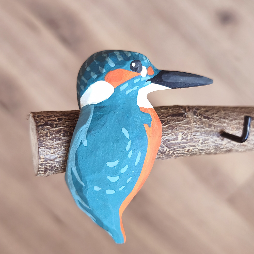 Oiseau Branche Martin pêcheur