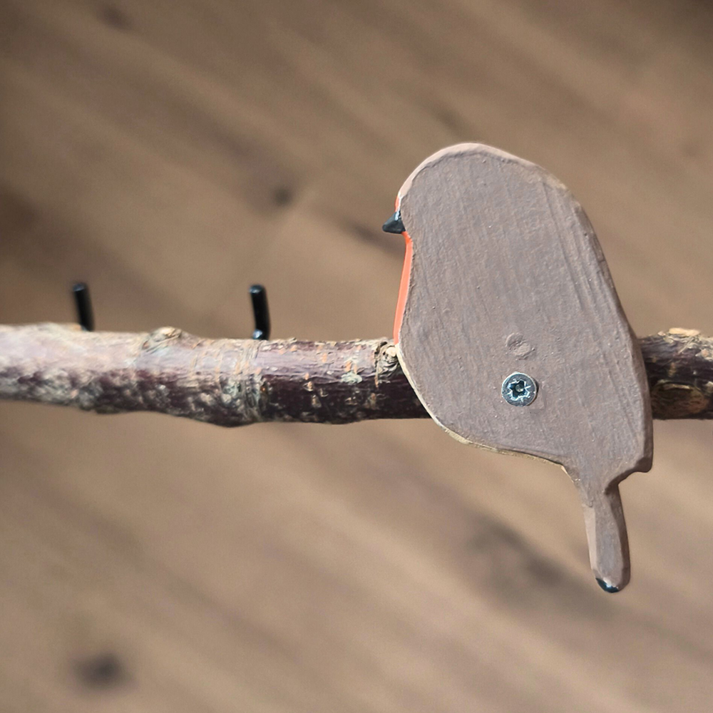 Oiseau Branche Rouge gorge