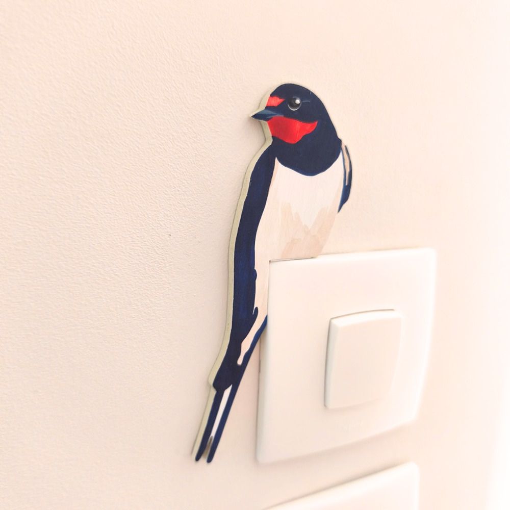 Oiseau Chez Soi Hirondelle rustique