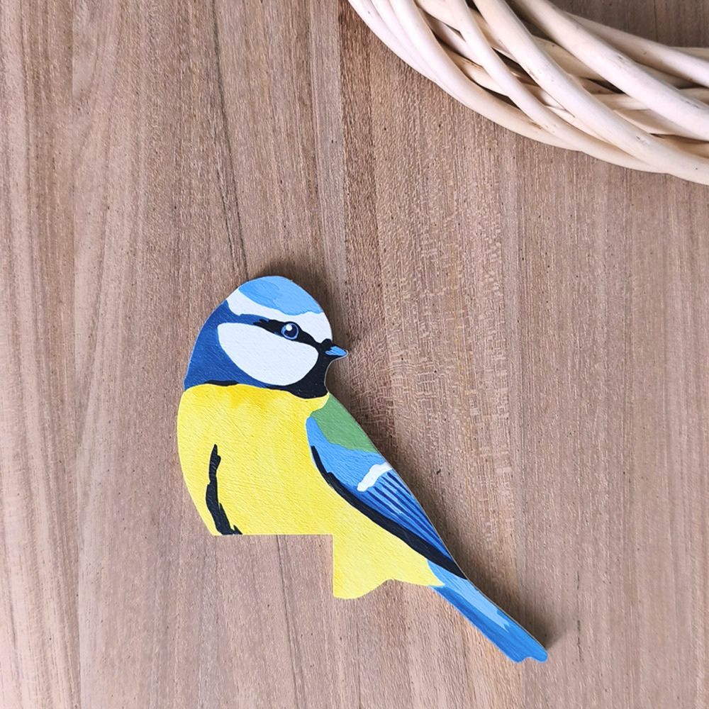 Oiseau chez soi Mésange bleue
