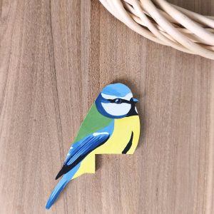 Oiseau chez soi Mésange bleue