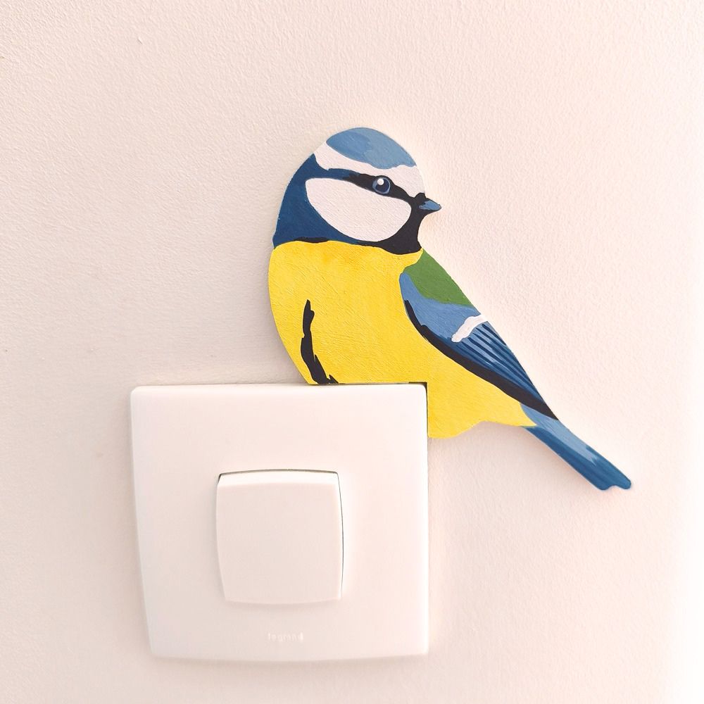 Oiseau Chez Soi Mésange bleue