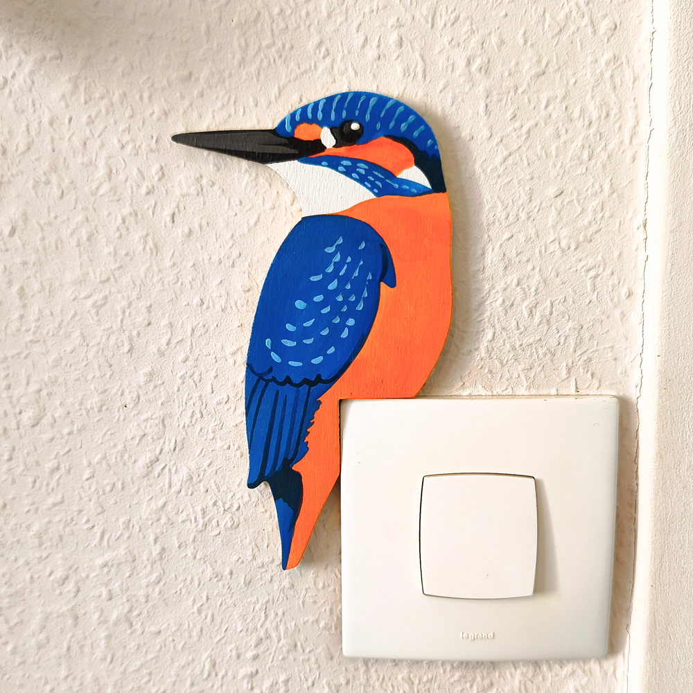 Oiseau chez soi Martin pêcheur